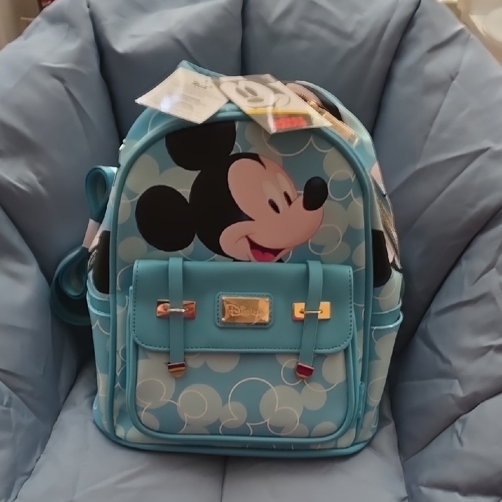Disney Blue Mickey Mouse Backpack